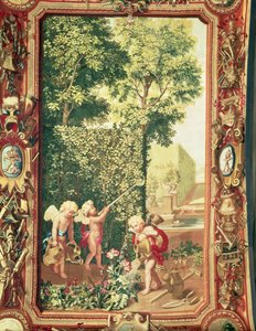 Verano de las Estaciones, Tapiz de Gobelins, c.1680 de Charles Le Brun